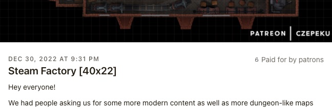 Cze and Peku Patreon post