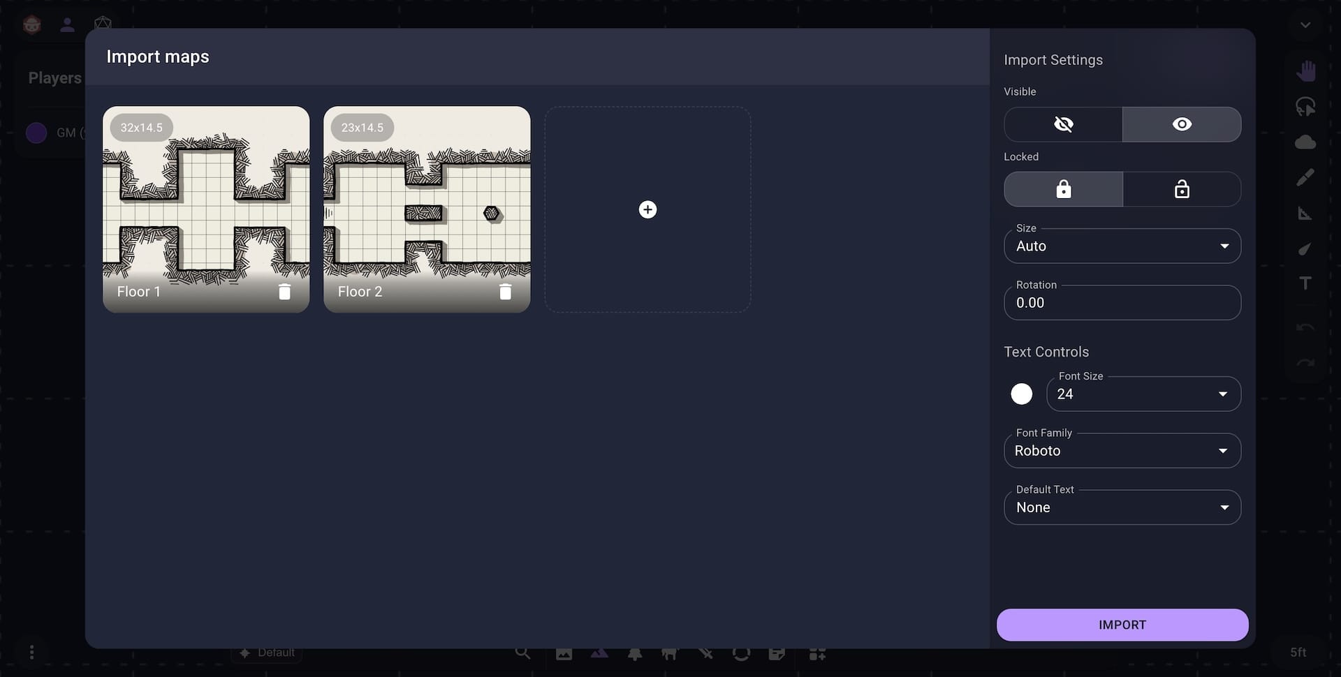Image importer with images