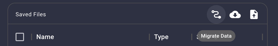 Owlbear Rodeo 1.0 migration button